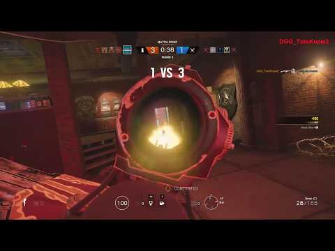 Rainbow Six Siege - DGG Clan - Frost Ace Clutch, Lesion Gameplay DE [EN Sub]