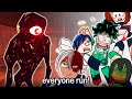 The Deku Squad Is NOT Surviving BNHA X DOORS