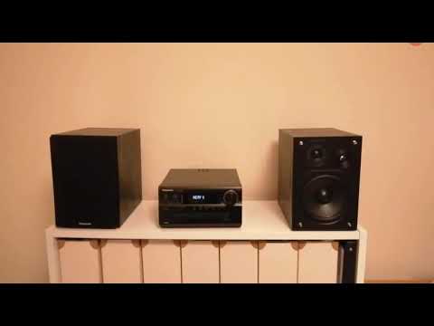 Muzikinis centras Panasonic SC-PMX94EG-S (Bluetooth, Radio, CD) sidabrinis video