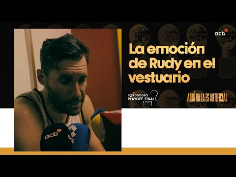 Rudy: "Un momento que me llevo para toda la vida"