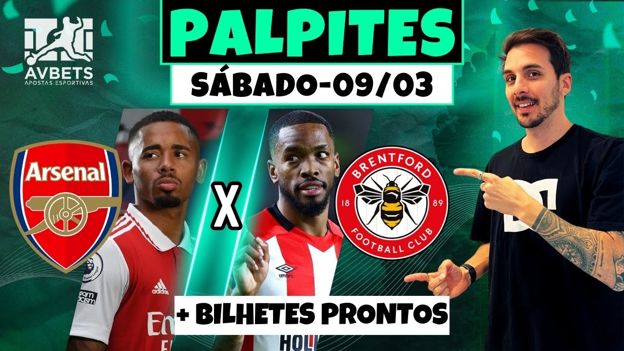 PALPITES E APOSTAS DE FUTEBOL PARA HOJE 09 03  2024 + BILHETE PRONTO (SÁBADO)