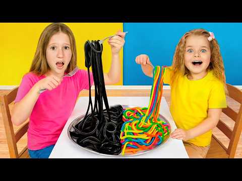 Nastya is learning how to cook healthy and creative food