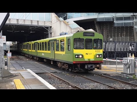 Irish Rail 8300 Class Dart Train - Lansdowne Road Station, Dublin