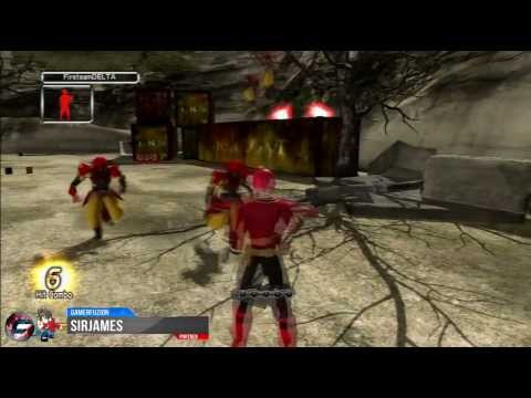 power rangers super samurai xbox 360 gameplay montage