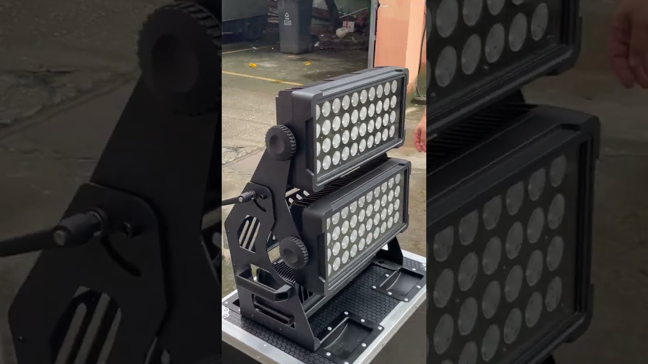 Unmatched Power & Color 80pcs 15W LED Waterproof Flood Light with DMX