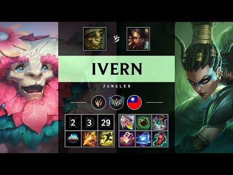 Ivern Jungle vs Nidalee - TW Challenger Patch 25.15