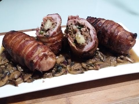 MEMORIES OF MACEDONIA ~ SVINSKI UVIIJAČI (Stuffed Pork Rolls wrapped in Bacon)