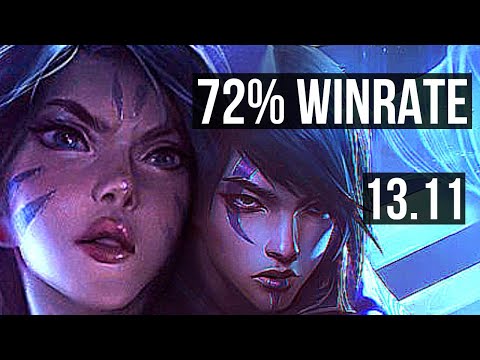 KAI'SA & Veigar vs APHELIOS & Rakan (ADC) | 72% winrate, 12/2/8, Legendary | KR Master | 13.11