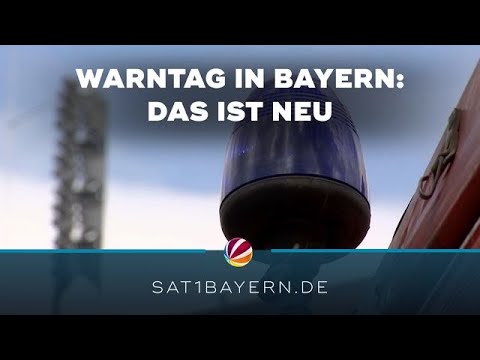 Warntag in Bayern: Probealarm mit neuem Entwarnungston