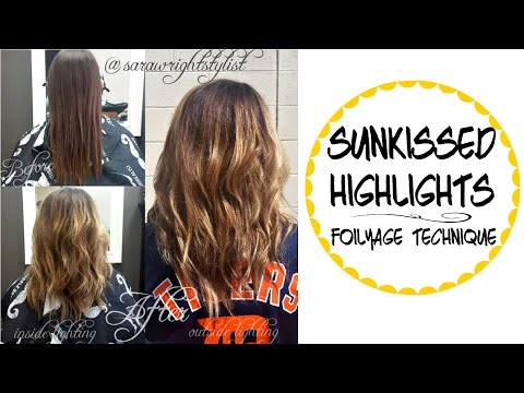 Sun-Kissed Blonde Highlights | Hair Color Tutorial