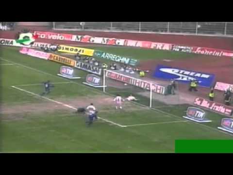 Serie A 2000-2001, day 23 Verona - Vicenza 1-0 (Bonazzoli)