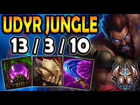 UDYR vs GRAVES [ JUNGLE ] Lol EUW Challenger ✅