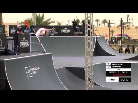 Joe Atkinson | 1st place – Roller Freestyle Park Final | FISE Battle of the Champions 2019