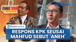 KPK Balas Kritikan Mahfud MD soal Laporan Dugaan Mark Up Whoosh, Klaim Proaktif Berantas Korupsi