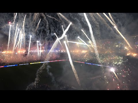 Espectacular Recibimiento de Racing vs Flamengo | Semifinal Copa Libertadores  2025