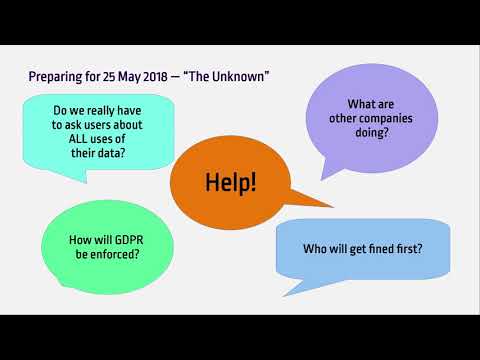 SymfonyLive London 2018 - Gawain Lynch & Erin Taylor - GDPR for web development