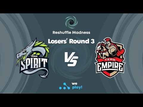 Team Spirit vs Team Empire Game 1 - Reshuffle Madness: Losers' Round 3 w/ Bkop92