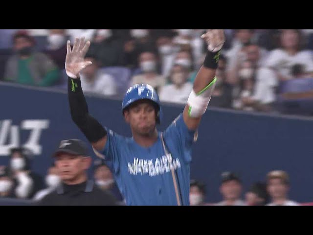 【7回表】バースデータイムリー!! ファイターズ・万波中正の一打で1点差に迫る!!  2023年4月7日 オリックス・バファローズ 対 北海道日本ハムファイターズ