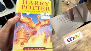 First Edition Harry Potter Book For £1 🤯 | Charity Shop Finds | Uk Reseller