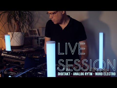 Dawless - Live session Digitakt,  analog Rytm & Nord electro - Hosanna ( Jöns Livemachine)