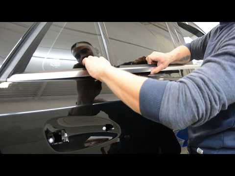 Removing Chrome Window trim (Exterior) Mercedes