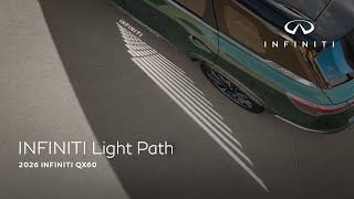 Infiniti 2026 INFINITI QX60 Light Path: Exclusive Exterior 
