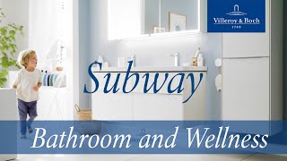 Villeroy & Boch Subway 3.0 fürdőszobai kollekció