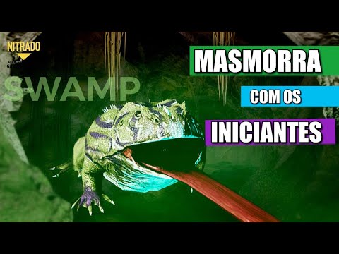 Nova MASMORRA SWAMP com os INSCRITOS | 100% e BRUTAL - ARK MOBILE