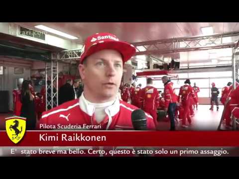 Ferrari SF70H: intervista a Kimi Raikkonen