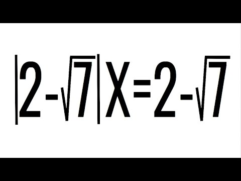 ¿SABES HALLAR ESTA ECUACIÓN DE PRIMER GRADO CON VALORES ABSOLUTOS? Matemáticas Básicas