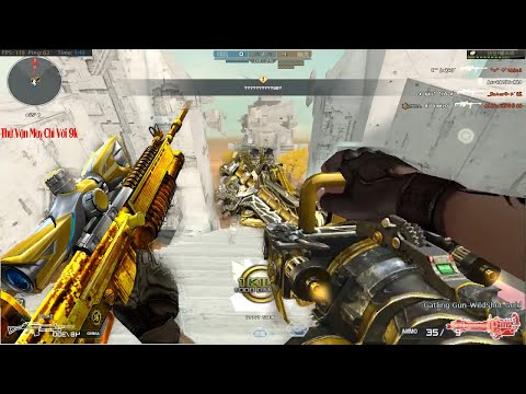 Crossfire NA 2.0 : Gatling Gun - WildShot - Gold - Hero Mode X - Zombie V4