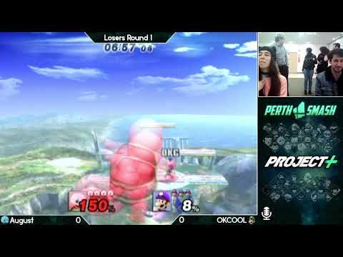 P+ @ Vic Park July 2021: Losers Round 1: August (Squirtle) vs OKCOOL (Luigi)