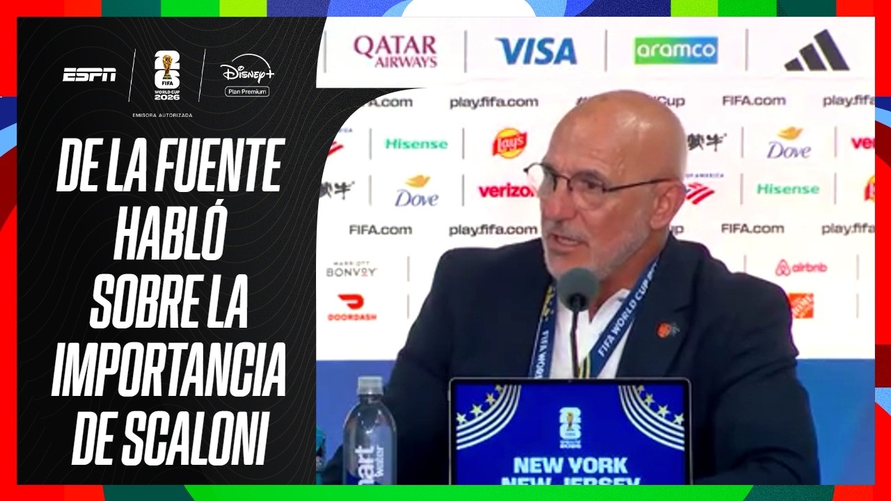 LUIS DE LA FUENTE EN SU CONFERENCIA HABLÓ DE SCALONI, YAMAL Y EL TÍTULO CONSEGUIDO CON ESPAÑA