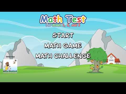 Math Test for Grade 1, 2, and  Video