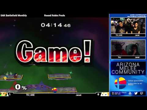 BF5 Pools - TS|Axe (Young Link) vs Janet (Zelda)