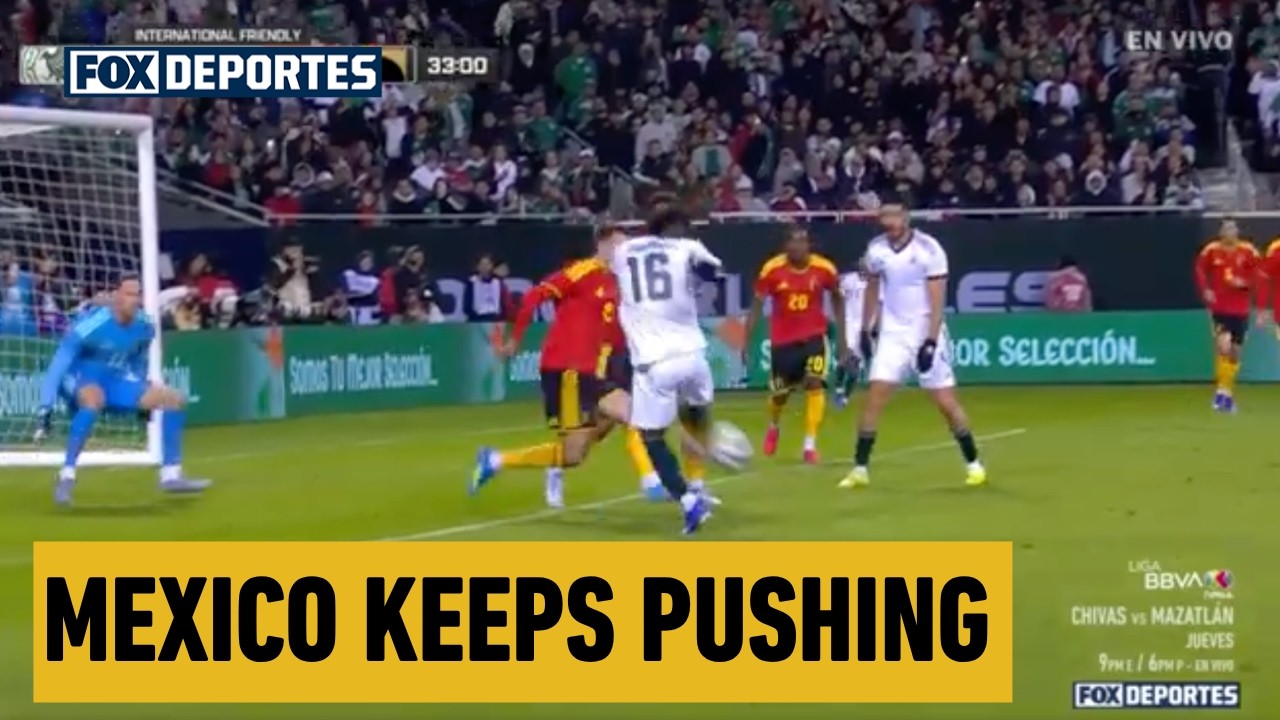 😎🔥 CHANCE FOR MEXICO | Mexico 1-0 Belgium | International Friendly.