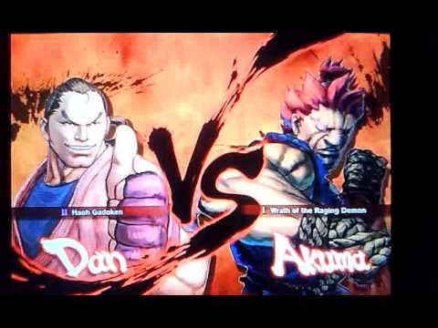SSF4: ForcedDmantis (Dan) vs. Me (Akuma)