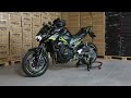 SEFIS D20U klappbarer mobiler universeller Motorradständer Heck - Racing (Haken)