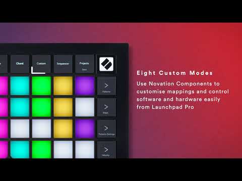 Novation NOVLPD13 Launchpad Pro MK3 Bundle with TH-03 Over-Ear Headphone and 4-Port USB 3.0 Hub