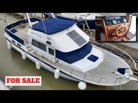 £95,000 Trader 41 TRAWLER YACHT For Sale! | M/Y ‘Witch Lady’