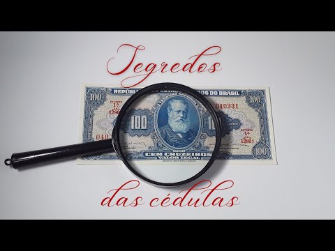 Incrível  segredos das cédulas 100 Cruzeiros  - Valores - História - Características