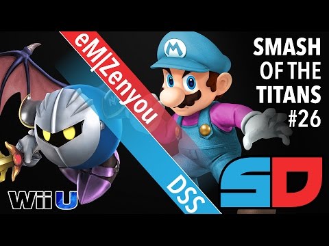 Smash of the Titans #26 - Winner Finals: DSS (Meta Knight/Game & Watch) vs eM|Zenyou (Mario/Sheik)