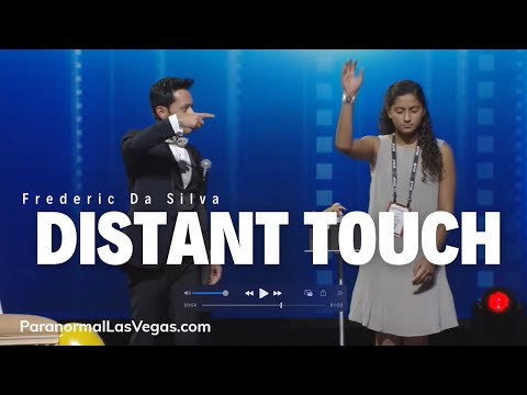Frederic Da Silva performs his famous 'Distant Touch'  routine in the Paranormal Vegas Show.Amazing!