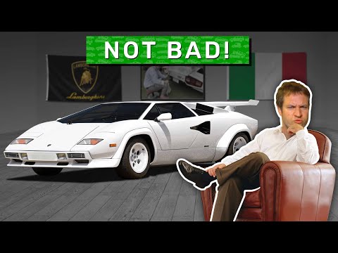 No, the Lamborghini Countach Is NOT Bad to Drive