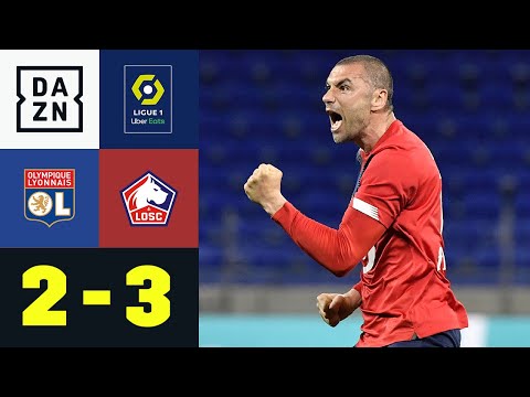 Yilmaz dreht die Partie! Lille bleibt an der Spitze: Lyon - Lille 2:3 | Ligue 1 | DAZN Highlights