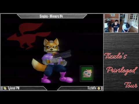 Tizzle's Priviliged Tour (Singles) - Tizzlefix (Jigglypuff) Vs. Tylenol P-M (Fox)