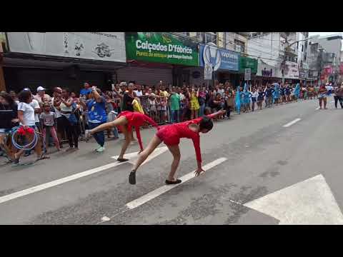Banda marcial e fanfarra abrilhantou o desfile de 7 de setembro em Itabuna