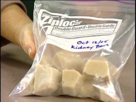 Freezing, Storing and Serving