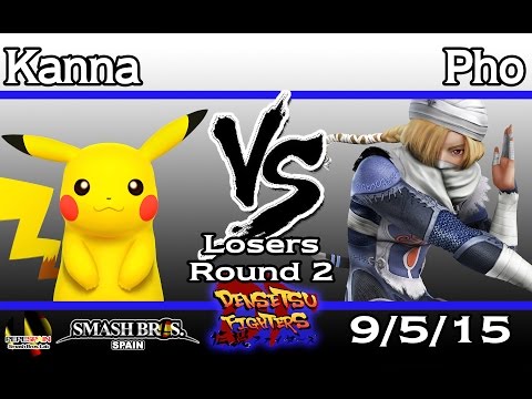 Densetsu Fighters - Kanna (Pikachu) vs Pho (Sheik) - Losers Round 2
