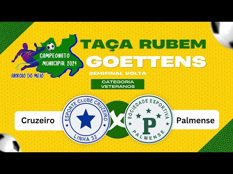SEMIFINAL VETERANOS: CRUZEIRO x PALMENSE